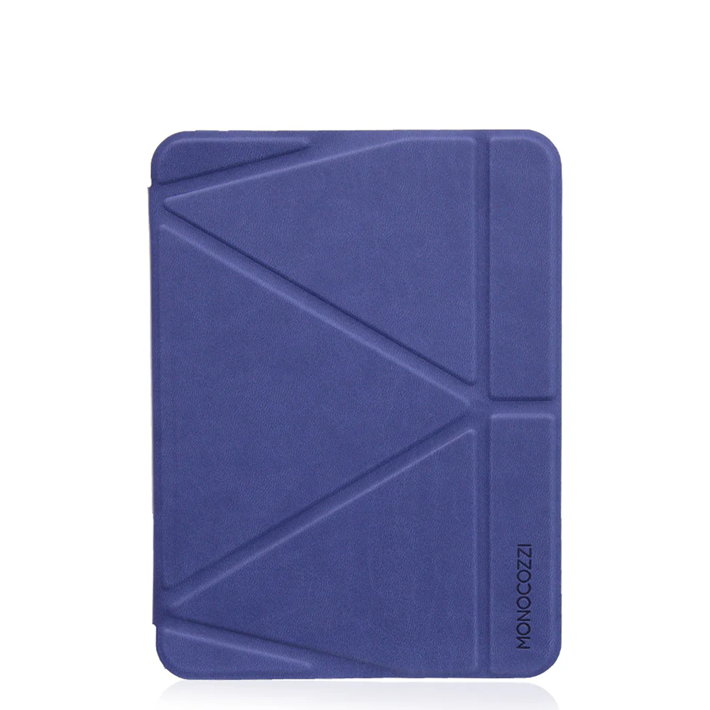 Monocozzi LUCID FOLIO Case with Apple Pencil Slot for iPad 10th Gen/A16 - Navy