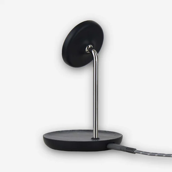 Monocozzi Motif 2 in 1 Wireless Charging Stand - Marble Noir - Image 3