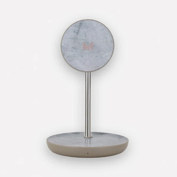 Monocozzi Motif 2 in 1 Wireless Charging Stand - Smoke Stone