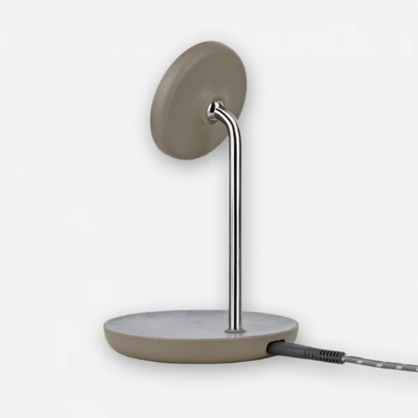 Monocozzi Motif 2 in 1 Wireless Charging Stand - Smoke Stone - Image 3