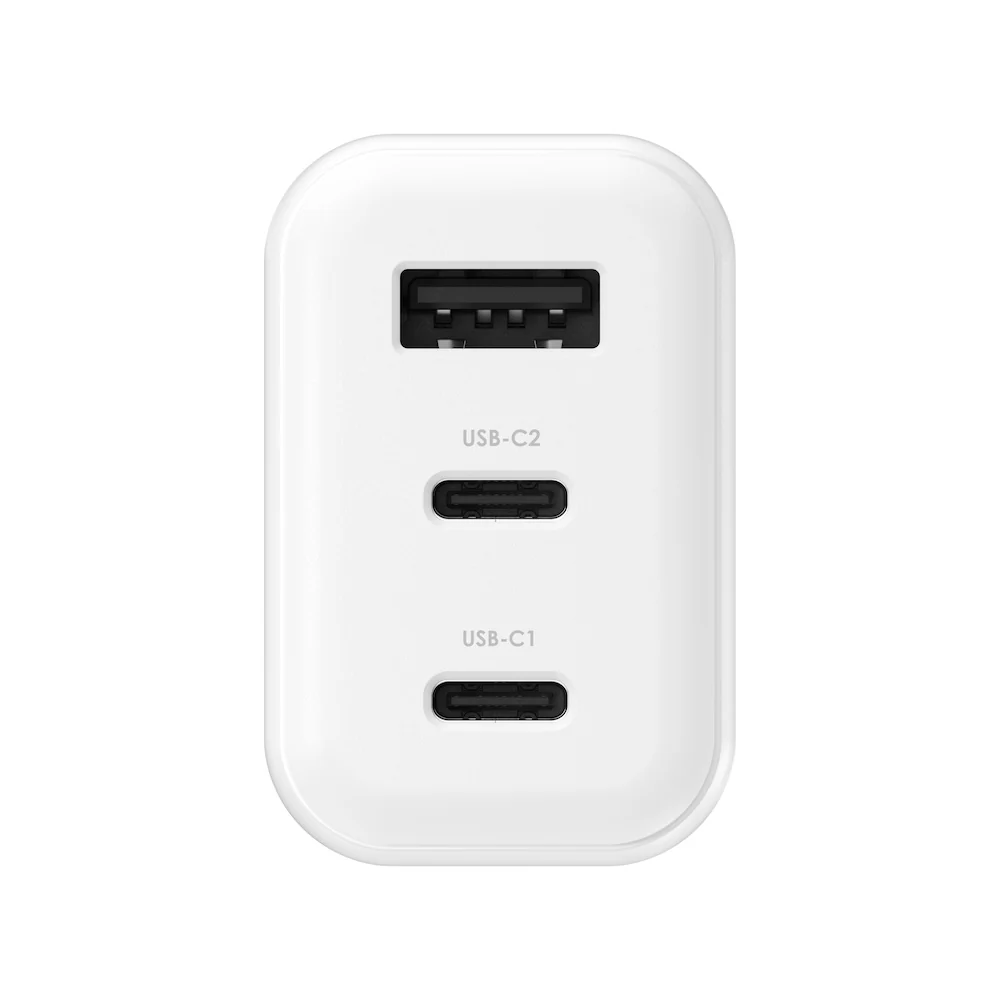 Mophie Essentials 70W GaN Wall Charger 3 with Travel Plugs - White - Image 3