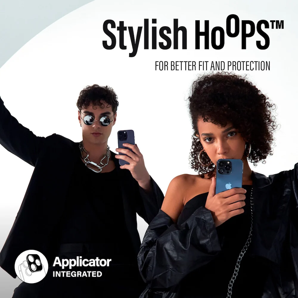 PanzerGlass Hoops for iPhone 16/16 Plus - Black - Image 6