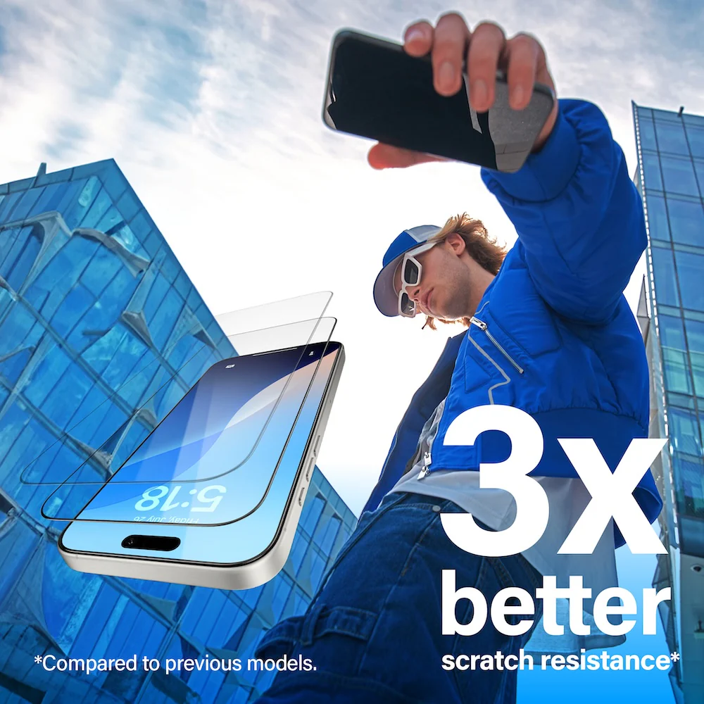 PanzerGlass Apple iPhone 16 Pro Ultra-Wide Fit Screen Protector - Image 4