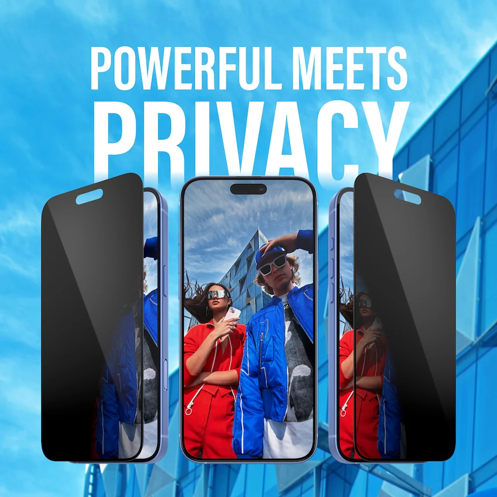 PanzerGlass Apple iPhone 16 Plus Ultra-Wide Fit Privacy Screen Protector - Image 3