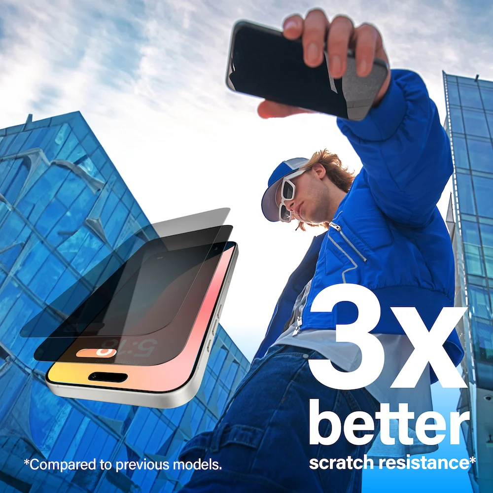 PanzerGlass Apple iPhone 16 Plus Ultra-Wide Fit Privacy Screen Protector - Image 5