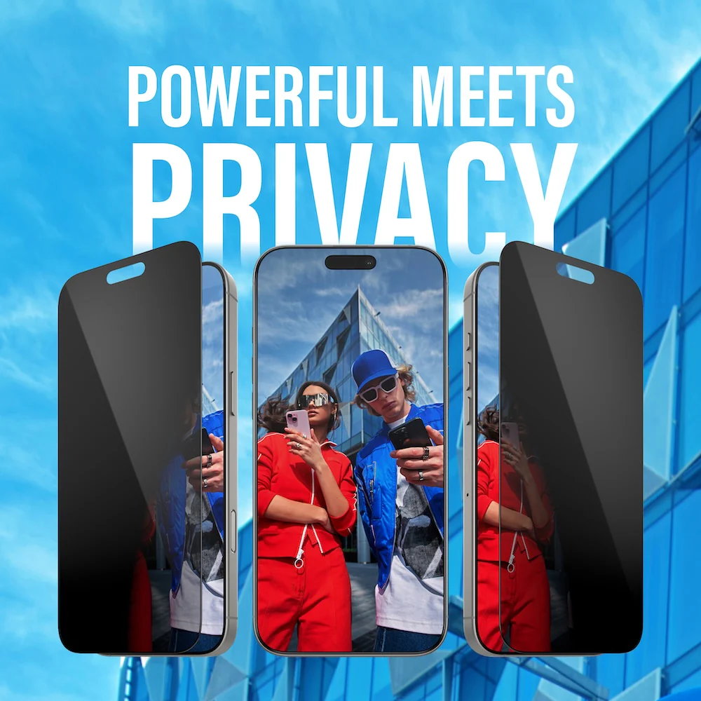 PanzerGlass Apple iPhone 16 Pro Max Ultra-Wide Fit Privacy Screen Protector - Image 3