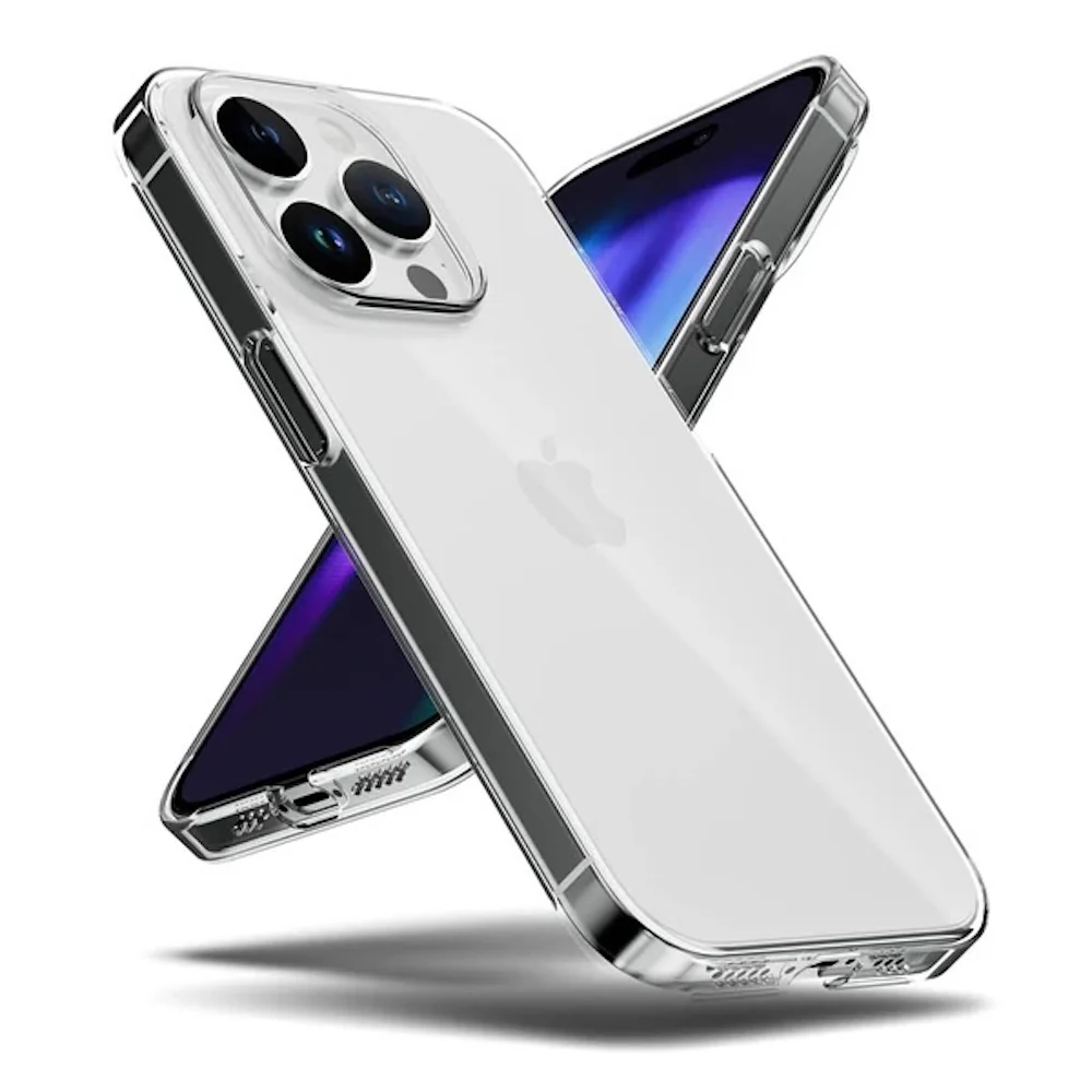 Power Support Air Jacket Case for iPhone 15 Plus - Clear - Image 2