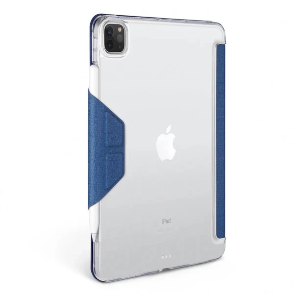 Power Support Air Jacket Folio Transparent Case for 11-inch iPad Pro (1/2/3/4th Gen) - Blue - Image 2