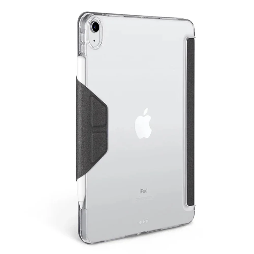 Power Support Air Jacket Folio Transparent Case for iPad A16/10th Gen - Blue - Image 2
