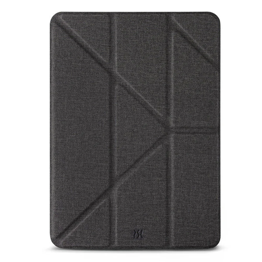 Power Support Air Jacket Folio Transparent Case for 10.9-inch iPad Air (4th/5th Gen) / 11-inch iPad Air (M2/M3) - Dark Grey