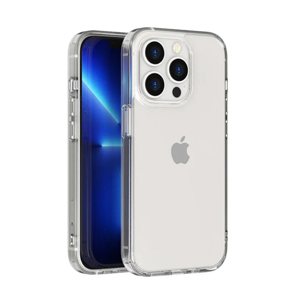 Power Support Air Jacket Hybrid Case for iPhone 15 Pro - Clear