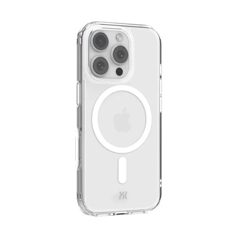 Power Support Air Jacket Mag Hybrid Case with MagSafe for iPhone 16 Pro - Clear - Image 2