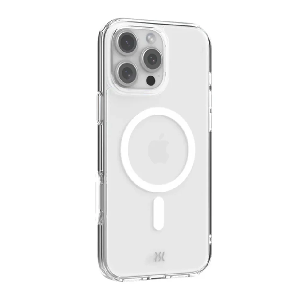 Power Support Air Jacket Mag Hybrid Case with MagSafe for iPhone 16 Pro Max - Clear - Image 2