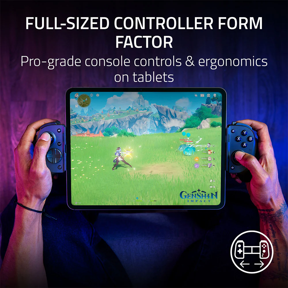 Razer Kishi V3 Pro XL USB-C Gaming Controller for Full-Sized Tablets - Image 2