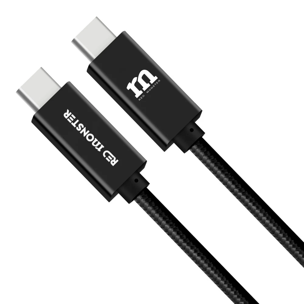Red Monster Airnergy 8K Thunderbolt 3 USB-C to C 240W 2m Black - Image 10