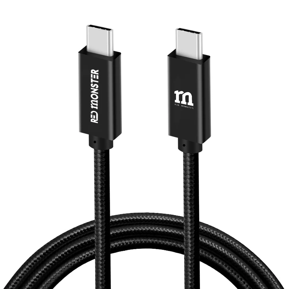 Red Monster Airnergy 8K Thunderbolt 3 USB-C to C 240W 2m Black - Image 11