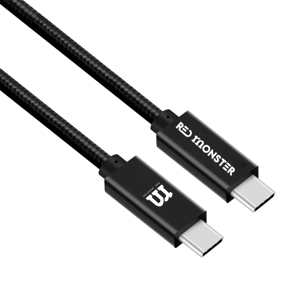 Red Monster Airnergy 8K Thunderbolt 3 USB-C to C 240W 2m Black - Image 12