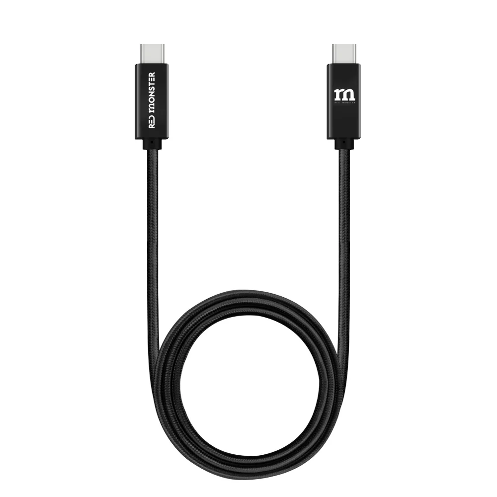 Red Monster Airnergy 8K Thunderbolt 3 USB-C to C 240W 2m Black - Image 9