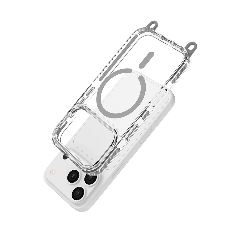 Red Monster Gassan M with Strap iPhone 17 Pro Grey - Image 9
