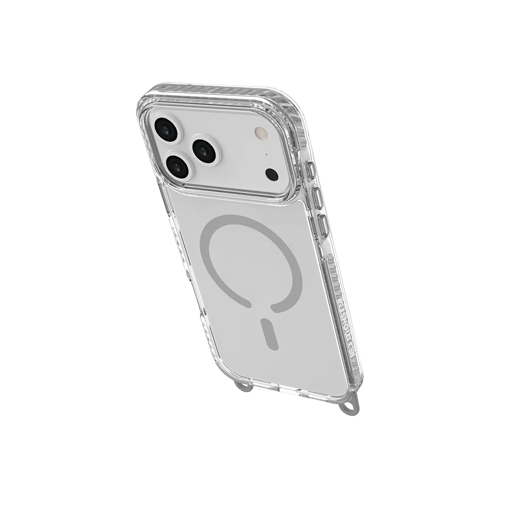 Red Monster Gassan M with Strap iPhone 17 Pro Max Grey - Image 10