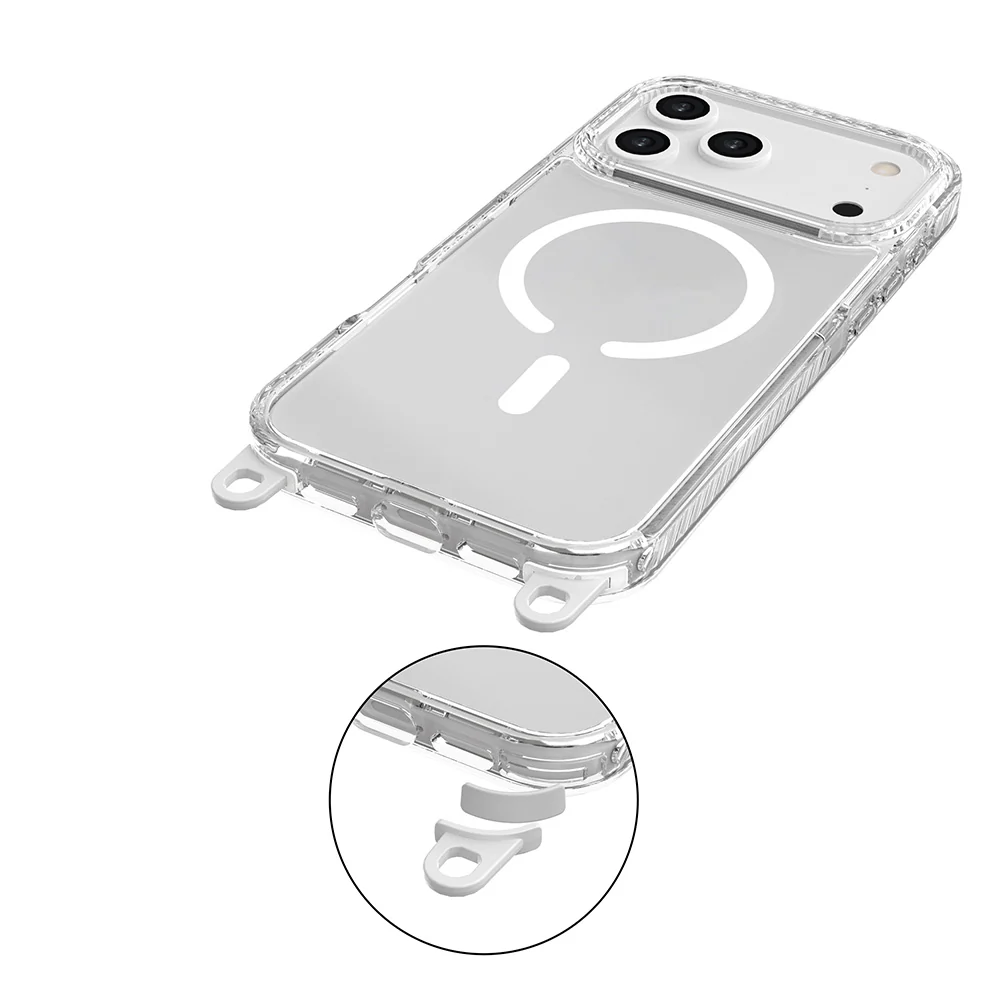 Red Monster Gassan M with Strap iPhone 17 Pro Max White - Image 12