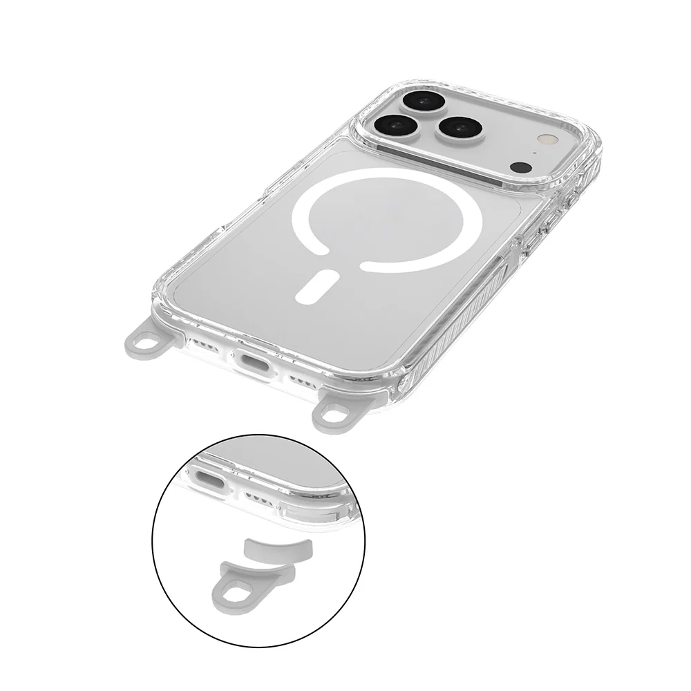Red Monster Gassan M with Strap iPhone 17 Pro White - Image 12