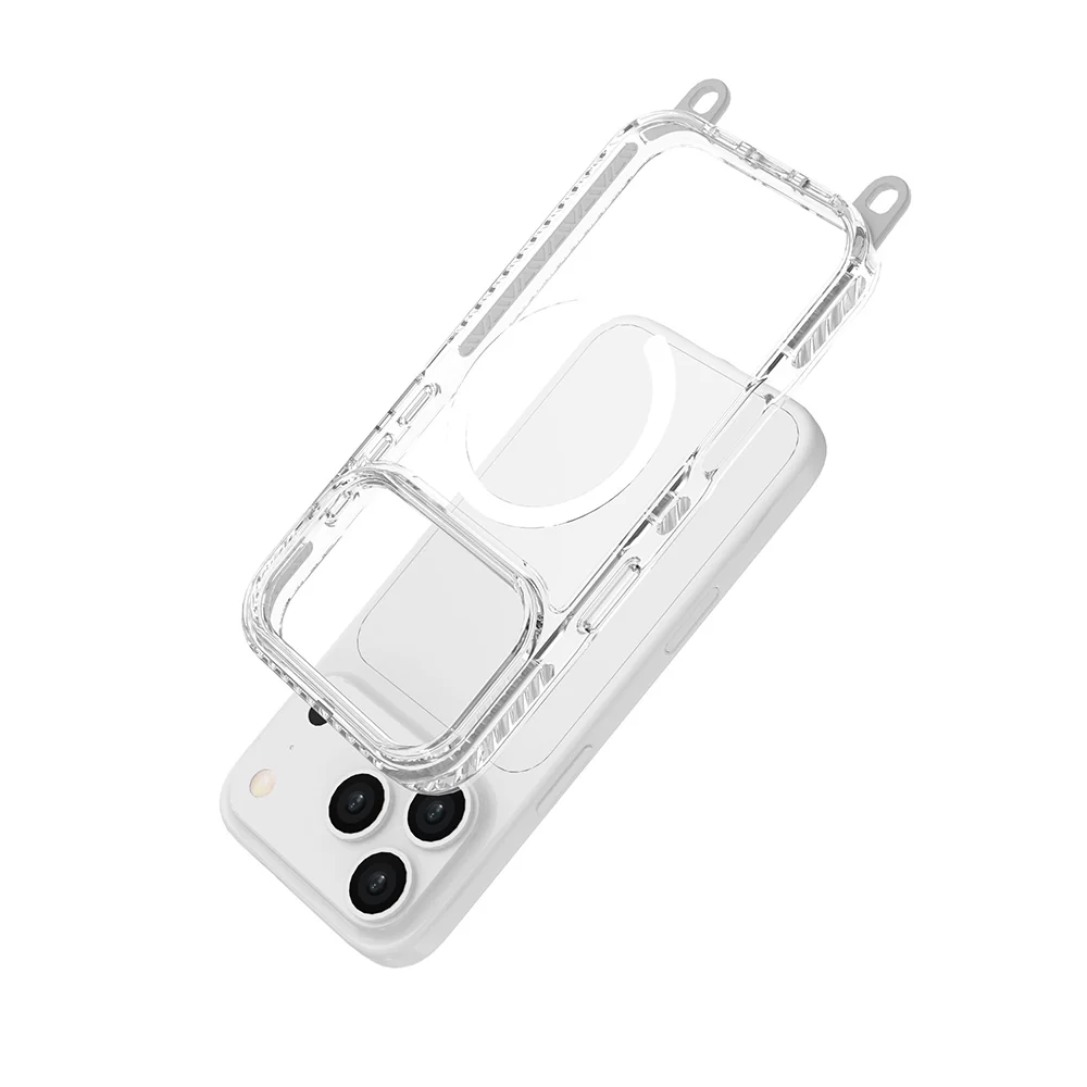 Red Monster Gassan M with Strap iPhone 17 Pro White - Image 8