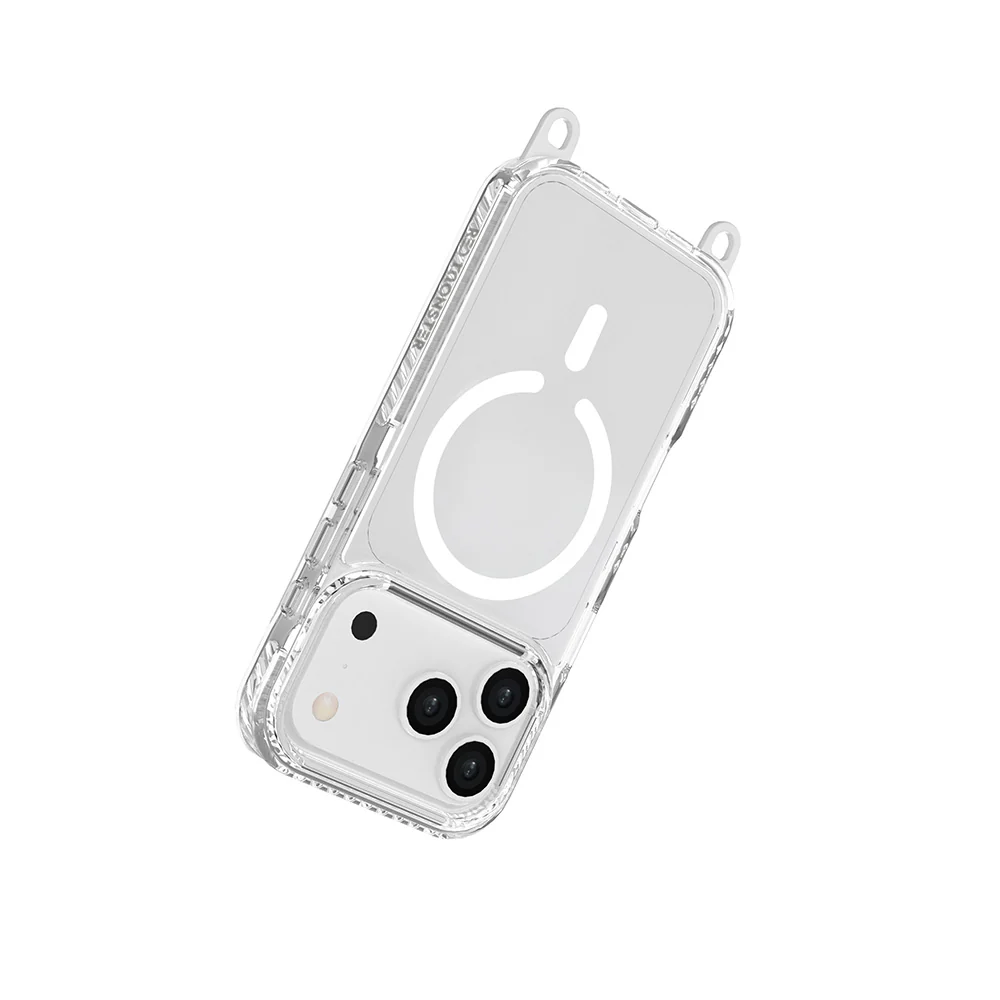 Red Monster Gassan M with Strap iPhone 17 Pro White - Image 9