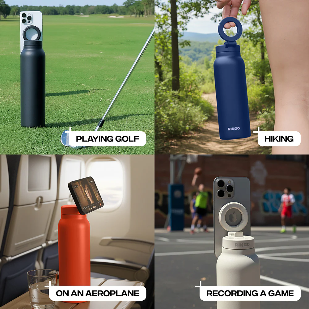 Ringo Pro 24oz Magsafe Water Bottle - Green - Image 5