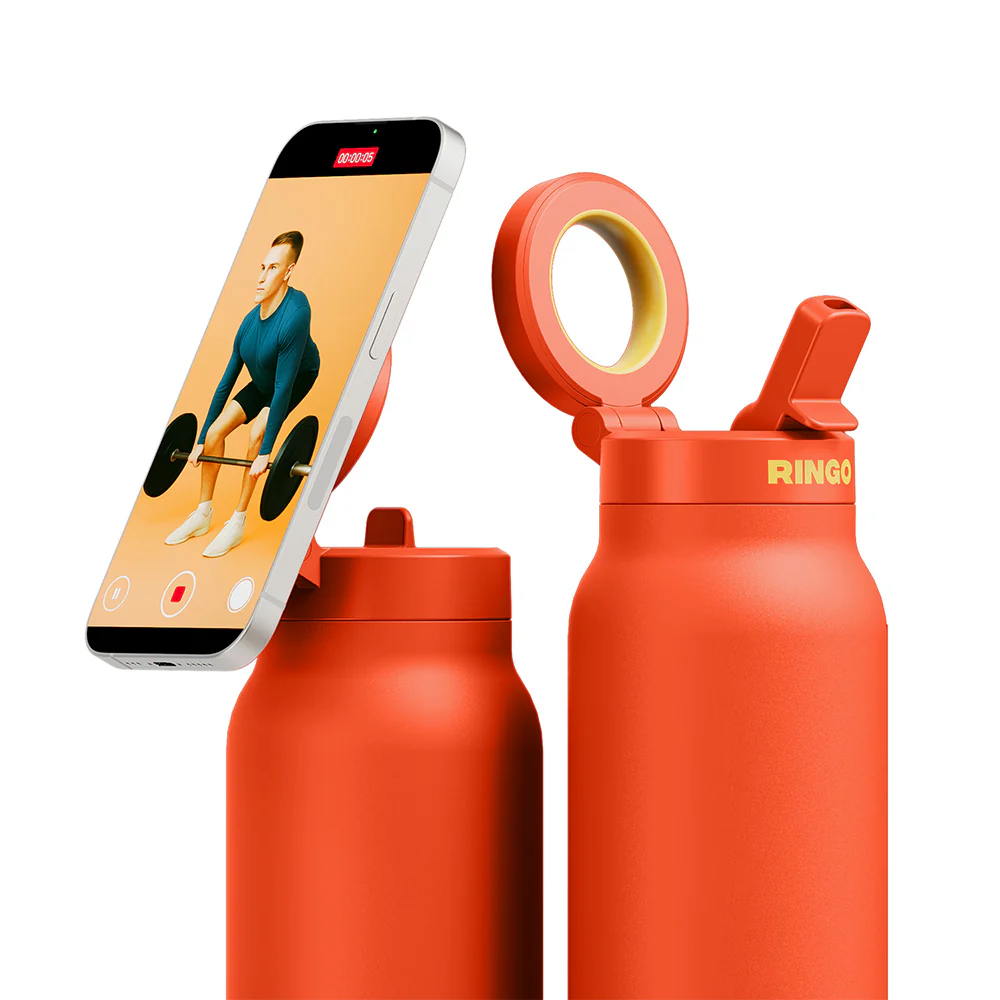 Ringo Pro 24oz Magsafe Water Bottle - Orange