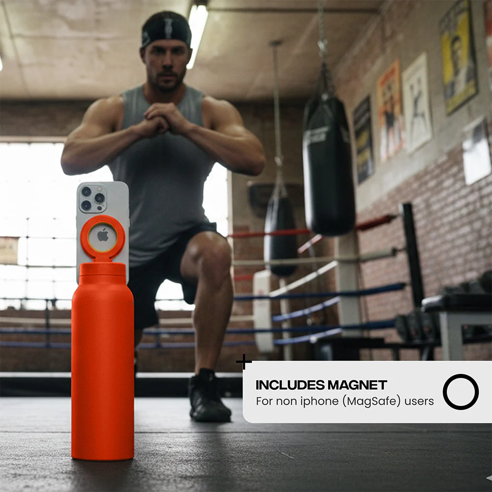Ringo Pro 24oz Magsafe Water Bottle - Orange - Image 2