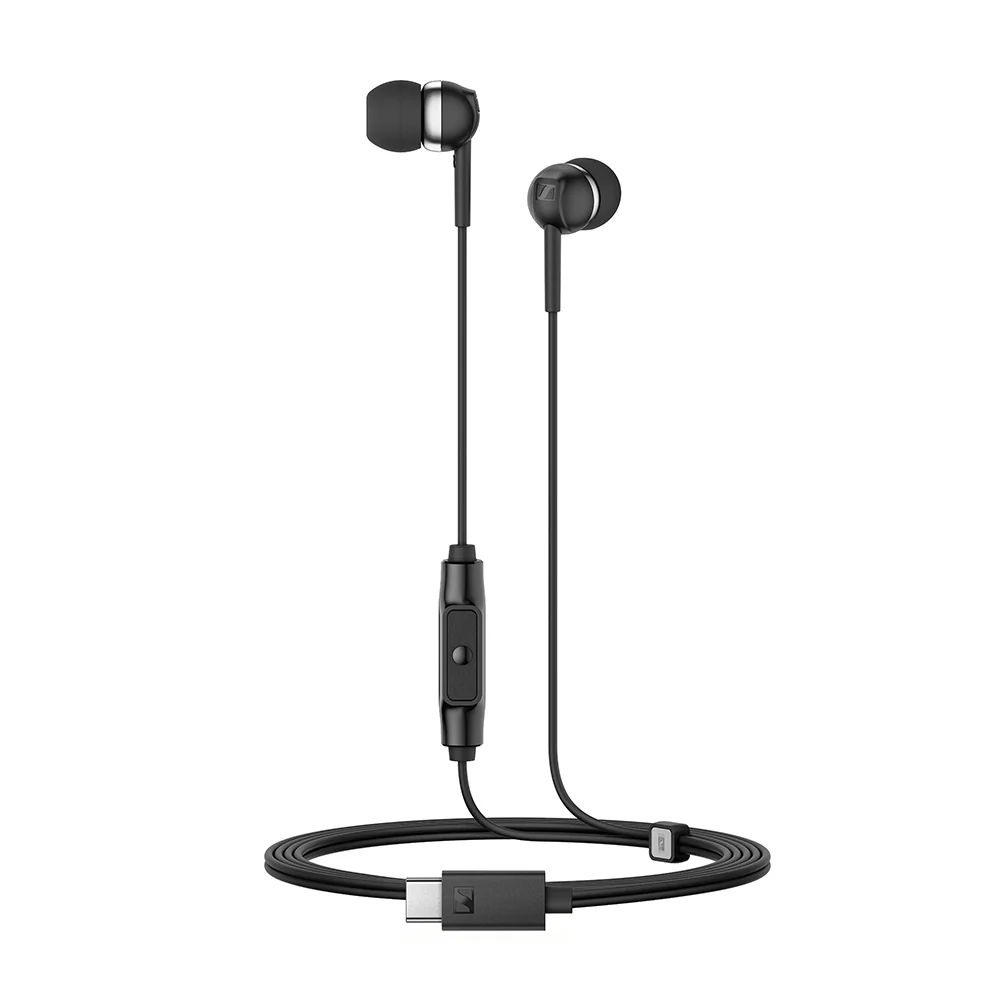 Sennheiser CX 80U TypeC Earphone Black - Image 2