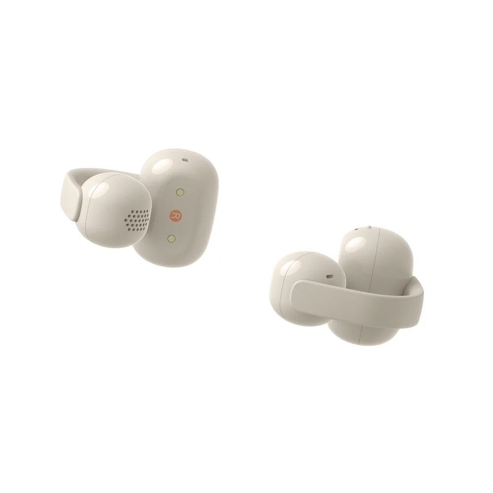 Sony LinkBuds Clip Earphones WF-LC900/CZE Greige - Image 2