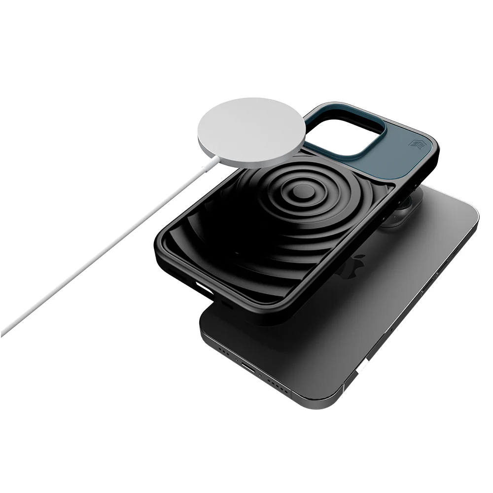 STM Reawaken Ripple Magsafe iPhone 15 Pro Max - Black - Image 4