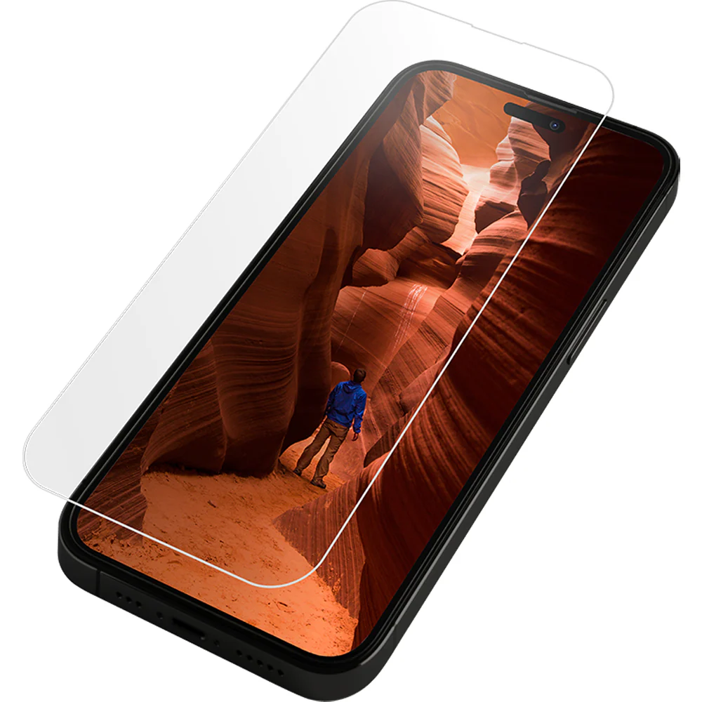 STM XD Glass Screen Protector for iPhone 15/16 - Clear - Image 3