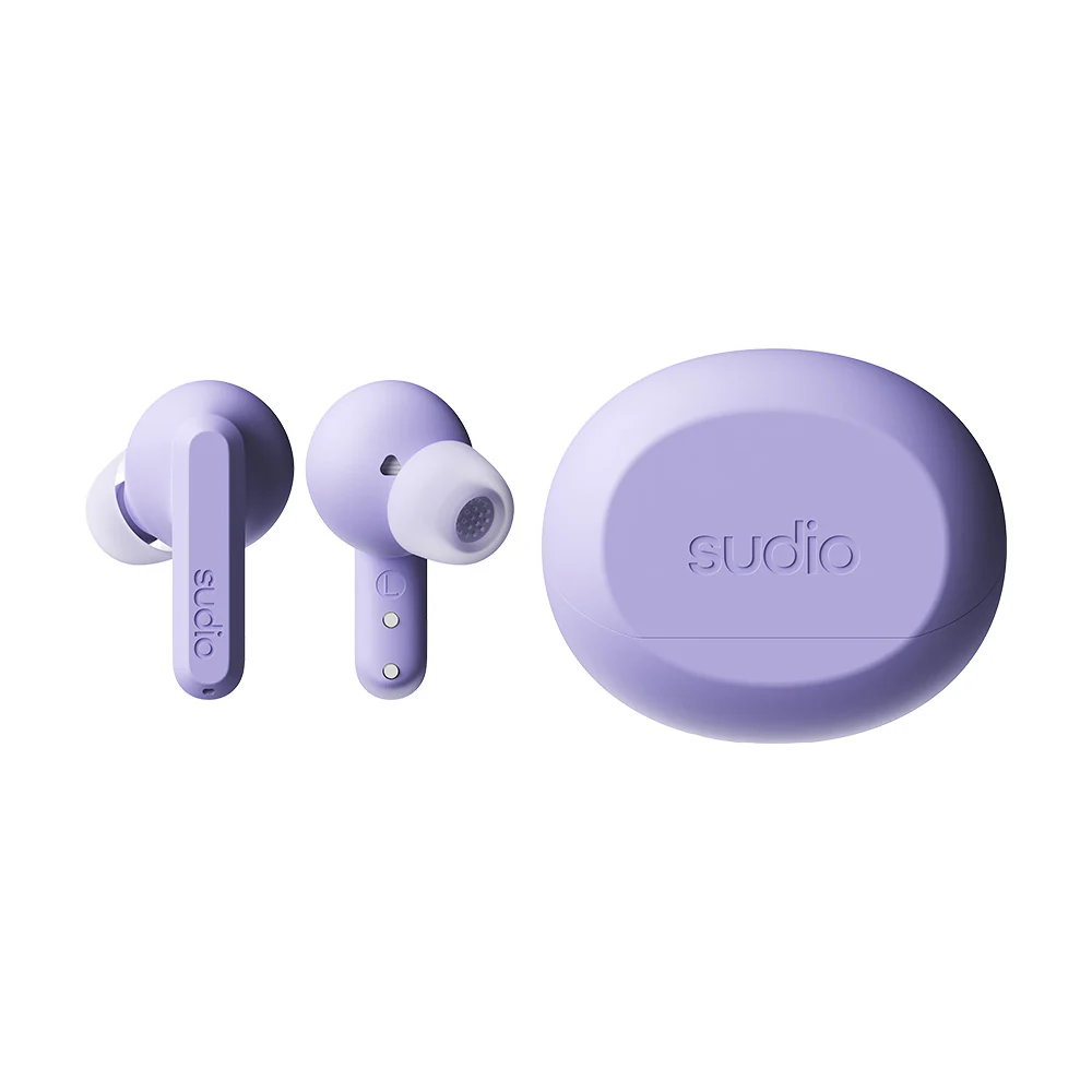 Sudio A3 Pro Wireless Earbuds - Purple - Image 4