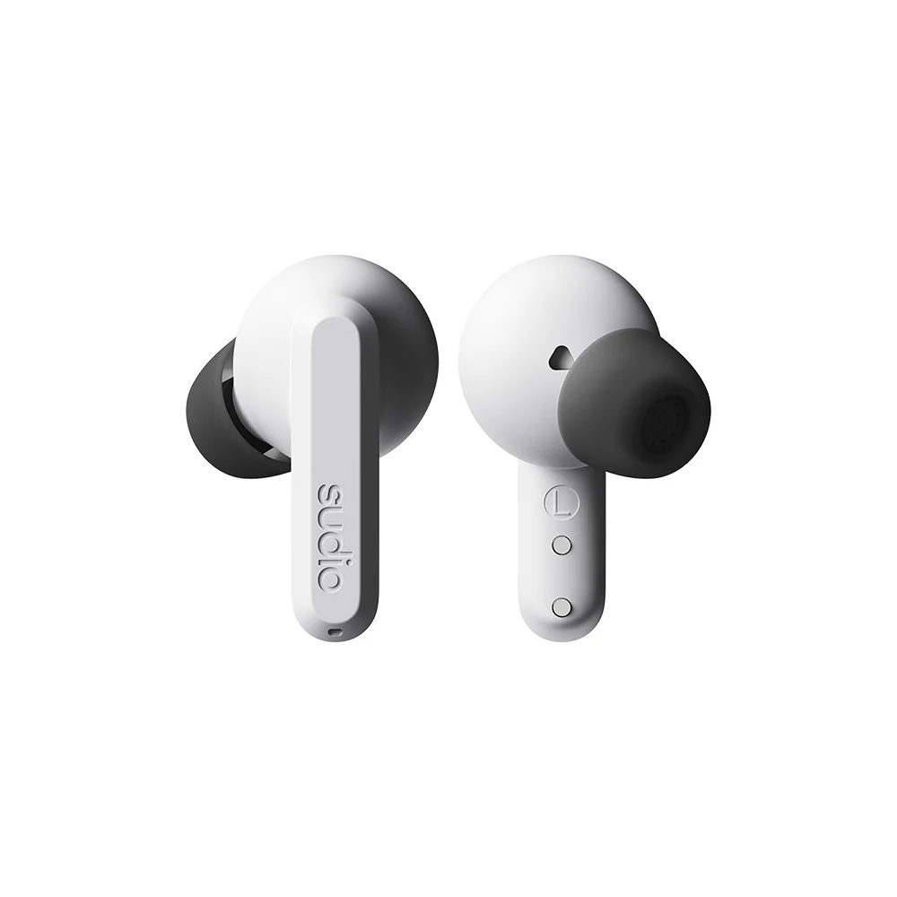 Sudio A3 Pro Wireless Earbuds - White - Image 2
