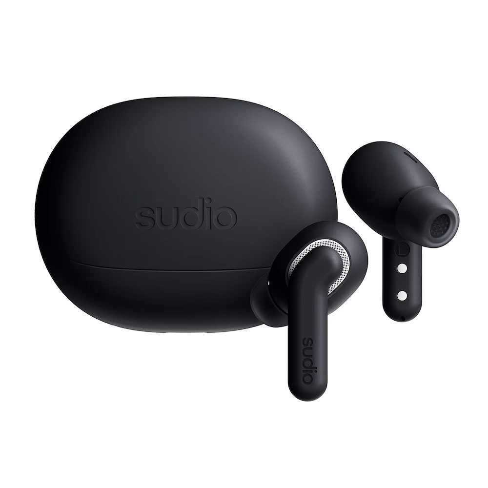 Sudio E4 Pro Wireless Earbuds Black