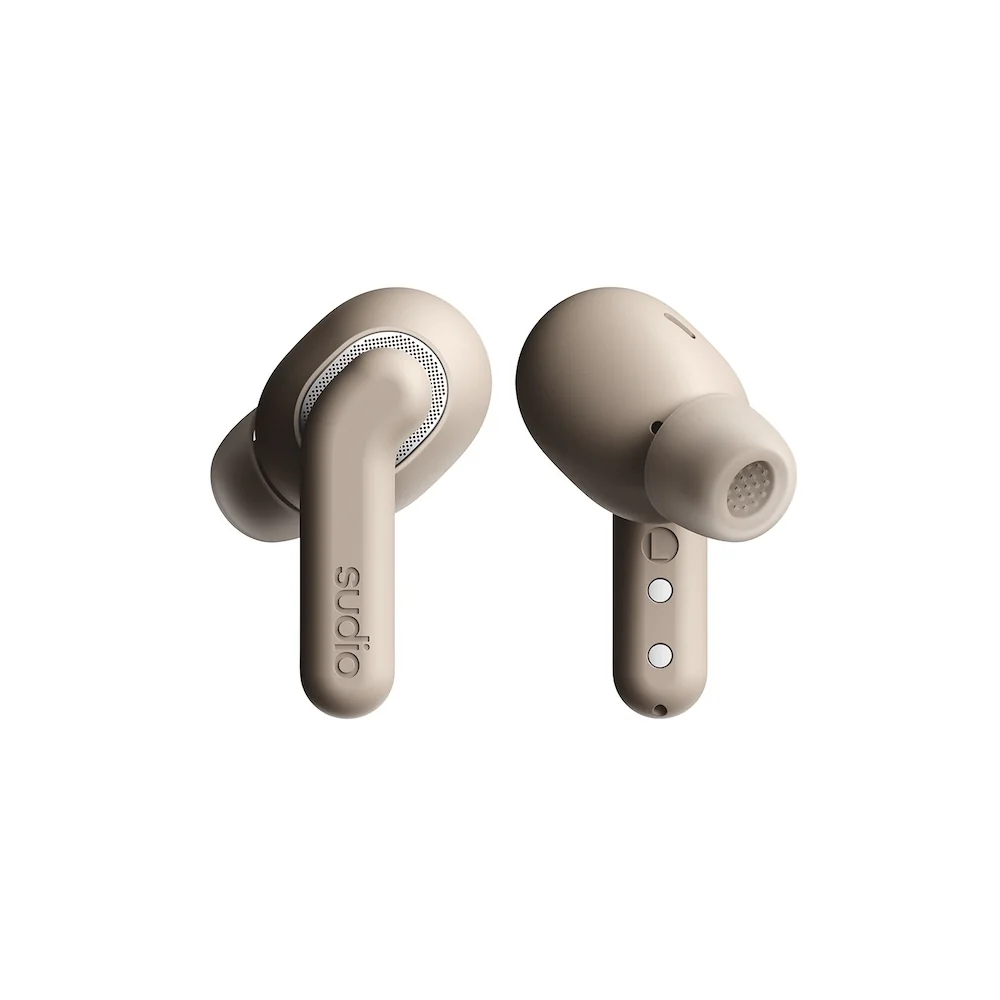 Sudio E4 Pro Wireless Earbuds Latte - Image 3