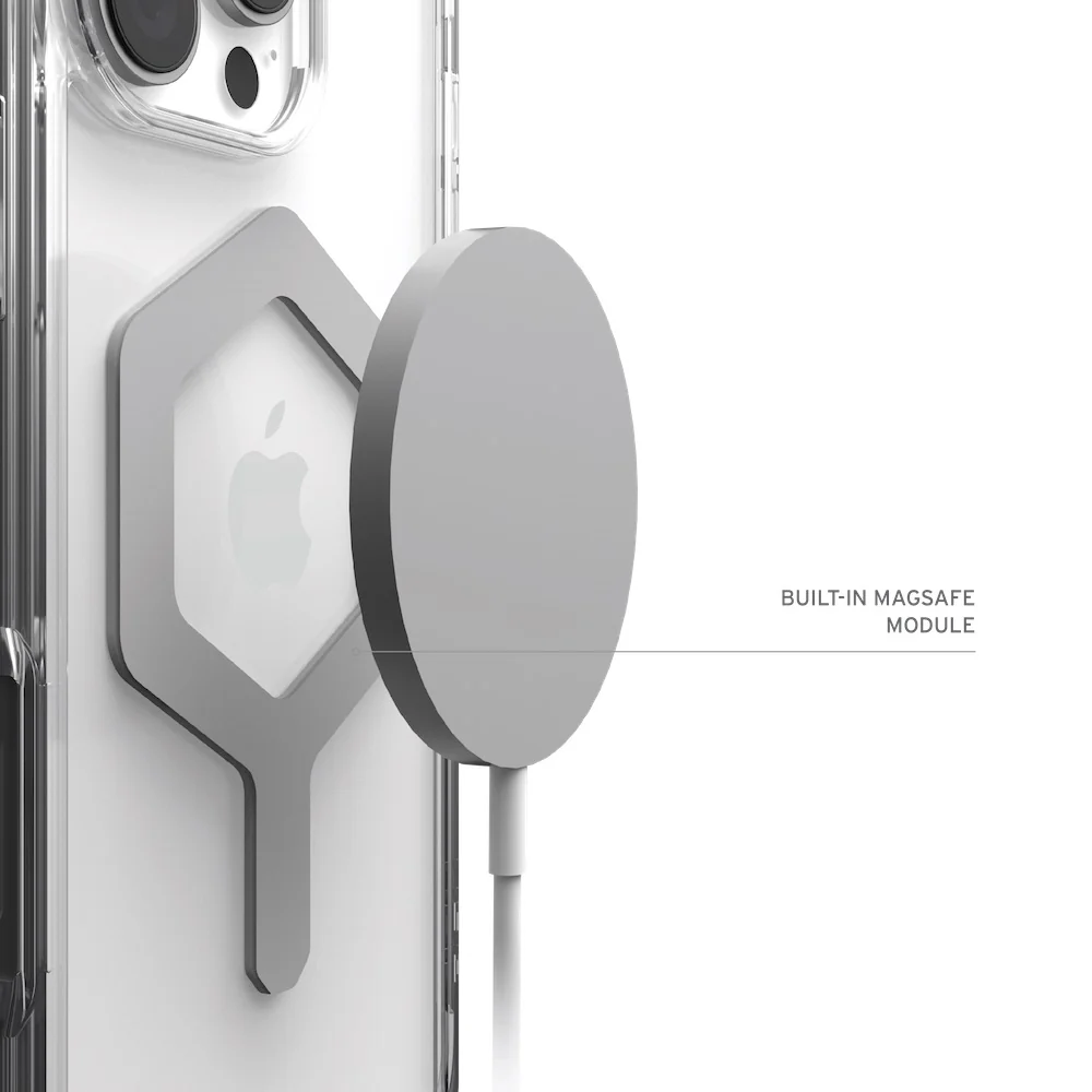UAG iPhone 16 Pro Plyo Magsafe Ice/Silver - Image 3