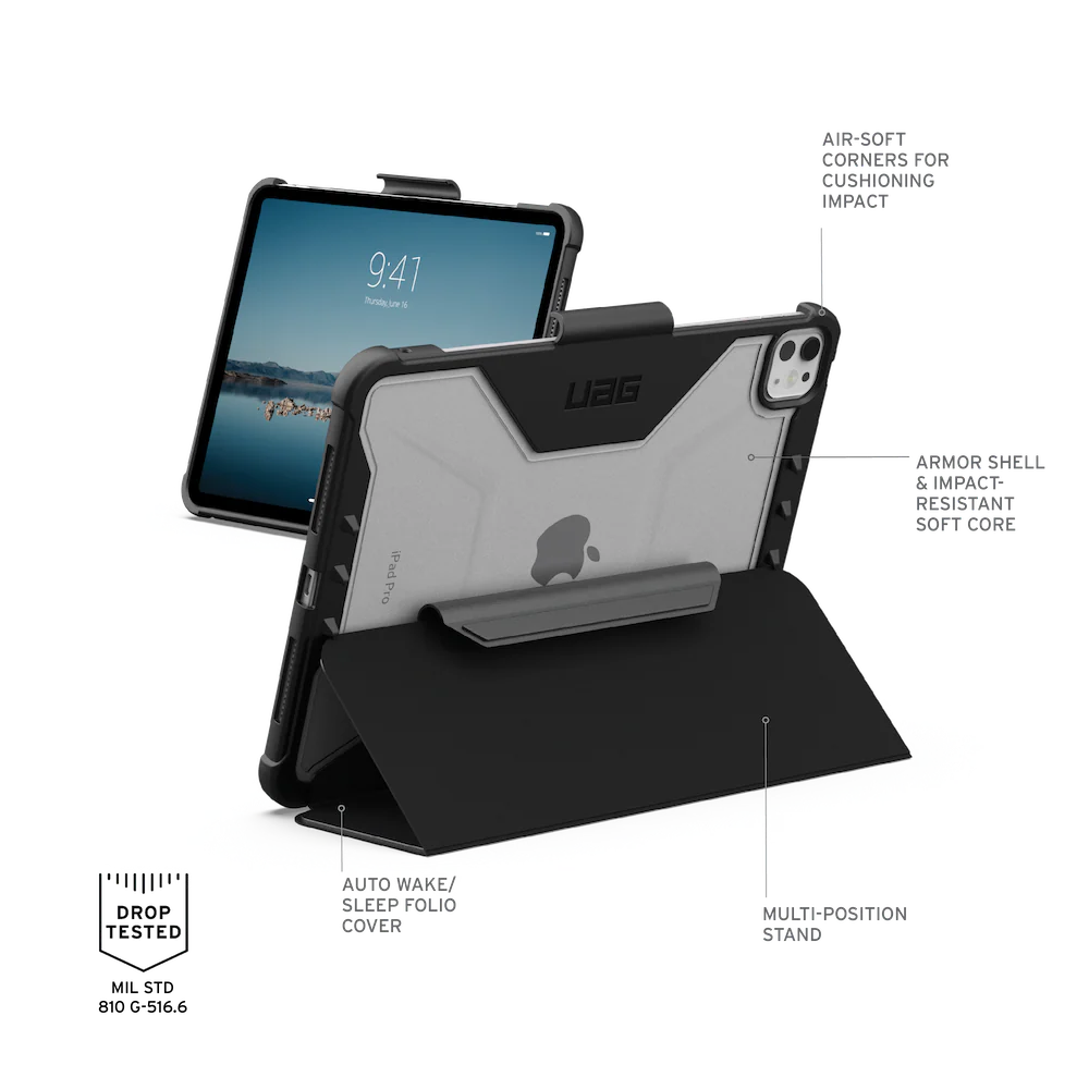 UAG Plyo Case 11-inch iPad Pro M4/M5 Black/Ice - Image 2