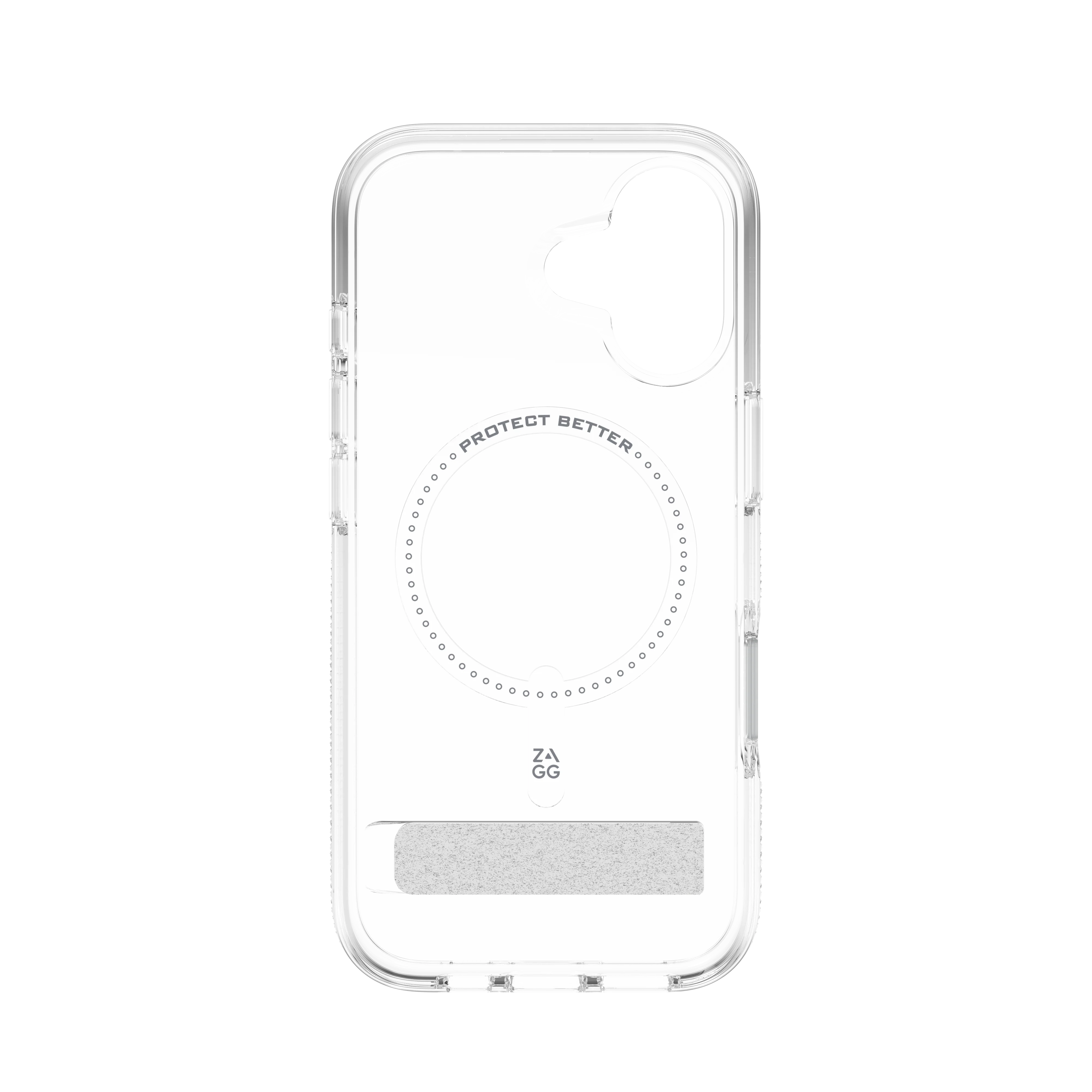 ZAGG Crystal Palace Snap KickStand Case for iPhone 17 - Clear - Image 3