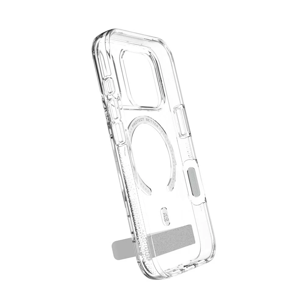 ZAGG Crystal Palace Snap KickStand Case for iPhone 17 Pro - Clear - Image 12