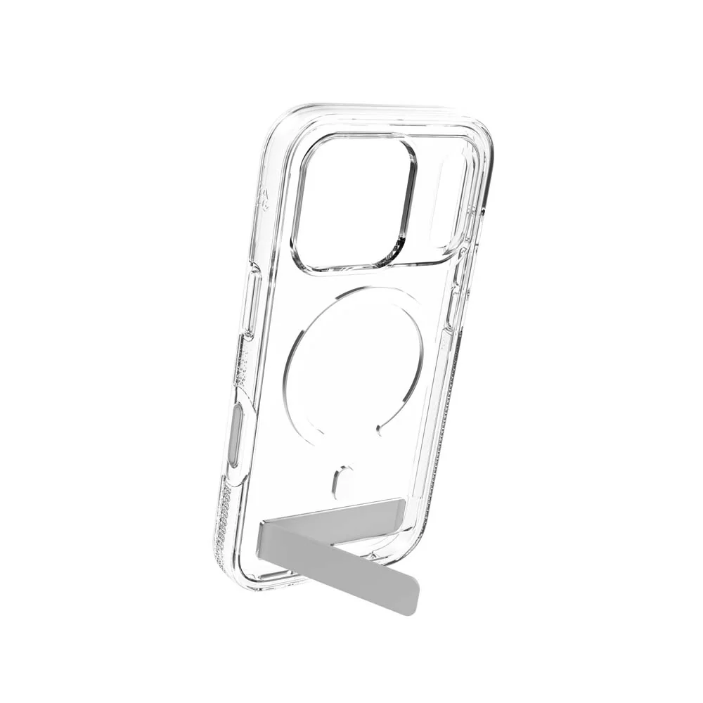ZAGG Crystal Palace Snap KickStand Case for iPhone 17 Pro - Clear - Image 13
