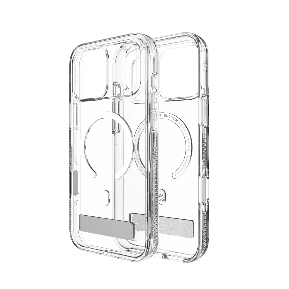 ZAGG Crystal Palace Snap KickStand Case for iPhone 17 Pro Max - Clear - Image 2