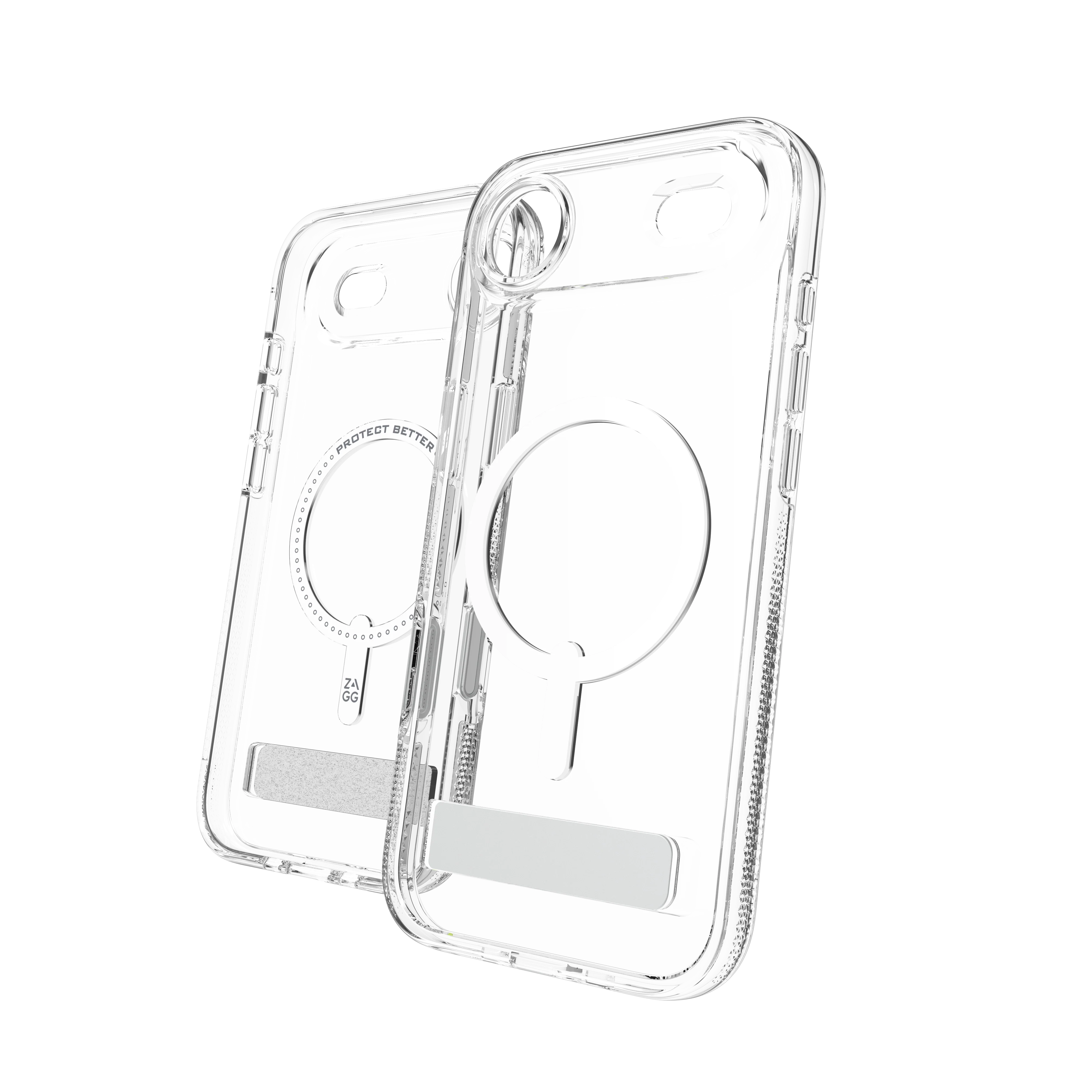 ZAGG Crystal Palace Snap KickStand Case for iPhone Air - Clear