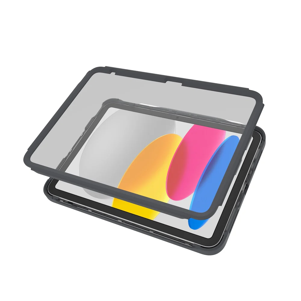 ZAGG Durango Case with Handgrip and Stand iPad A16/10th Gen - Charcoal - Image 4