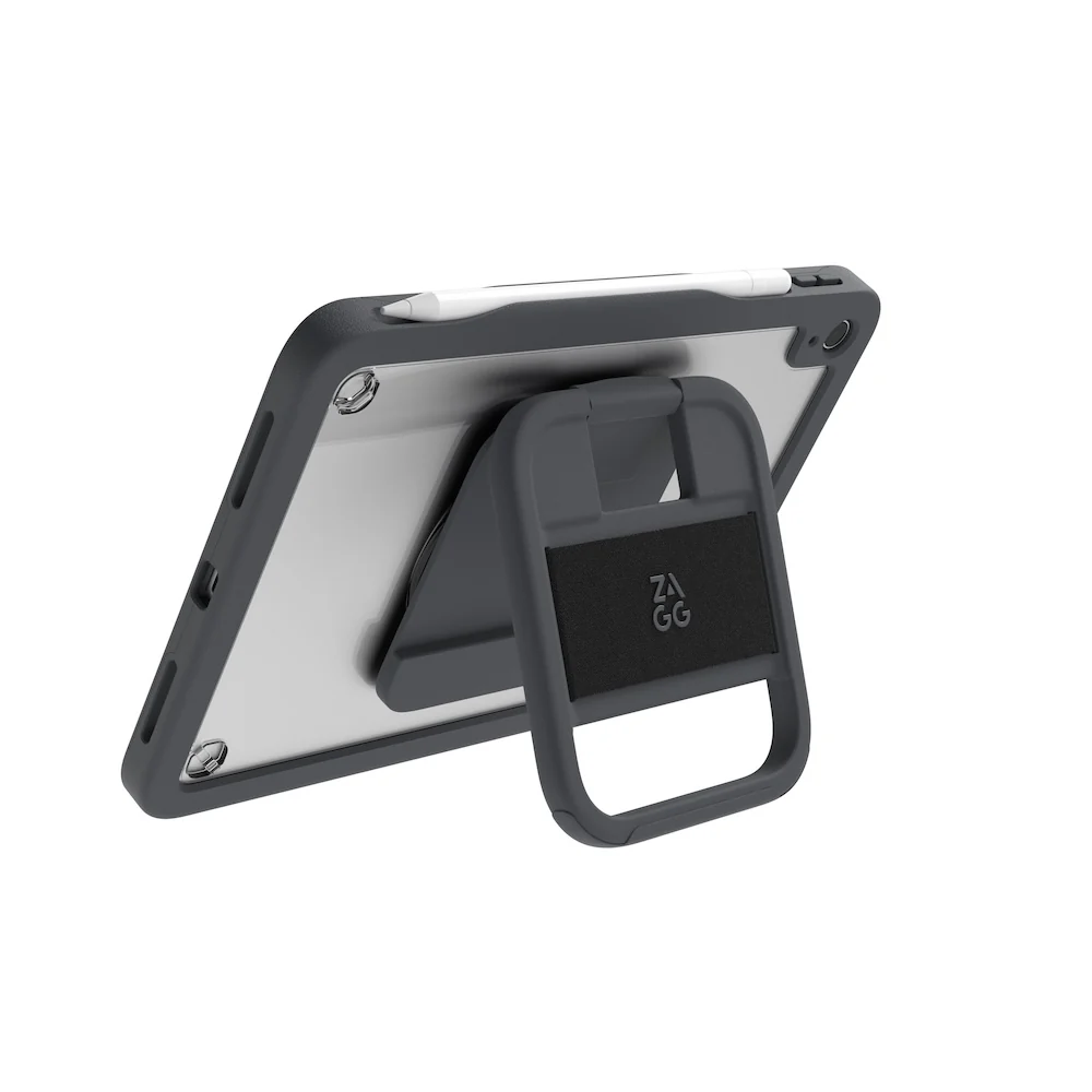 ZAGG Durango Case with Handgrip and Stand iPad A16/10th Gen - Charcoal - Image 7
