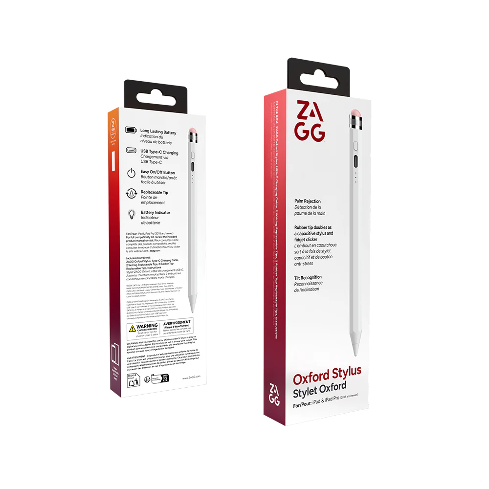 ZAGG Oxford Stylus Pencil White - Image 2