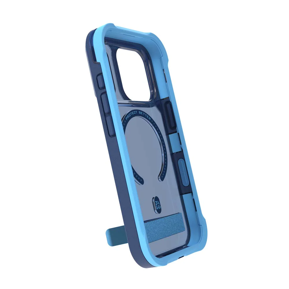 ZAGG Rainier Snap KickStand Case for iPhone 17 Pro - Cobalt Horizon - Image 12